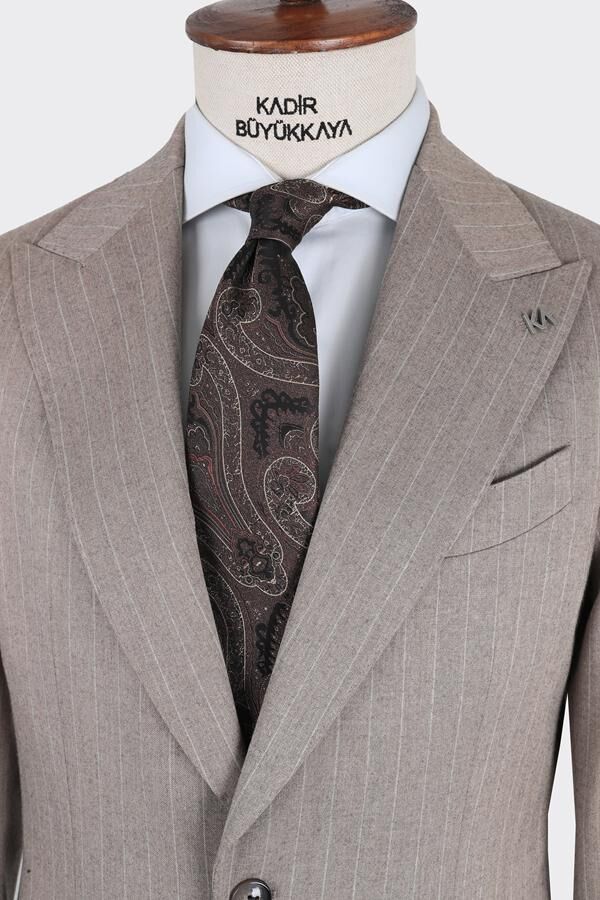 Takım Elbise Koyu Bej - 46