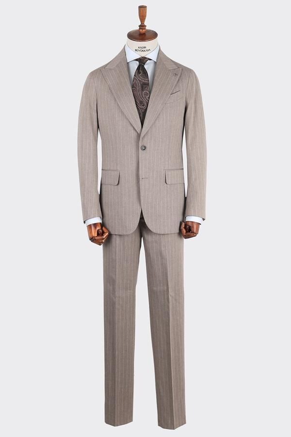 Takım Elbise Koyu Bej - 50