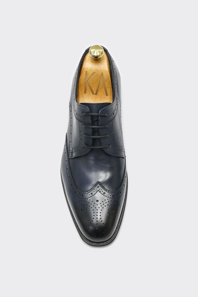 Klasik Ayakkabı Lacivert Santo - 44