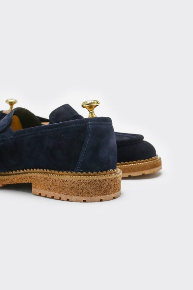 Casual Ayakkabı Lacivert Süet - 40