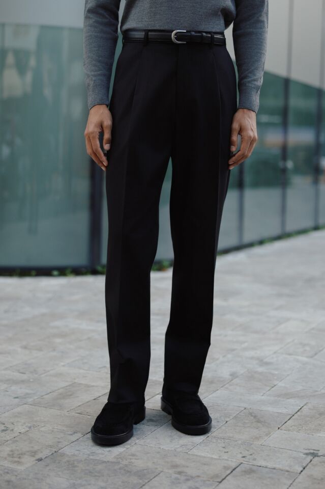 Tokyo Modern Fit Pantolon Siyah - 42