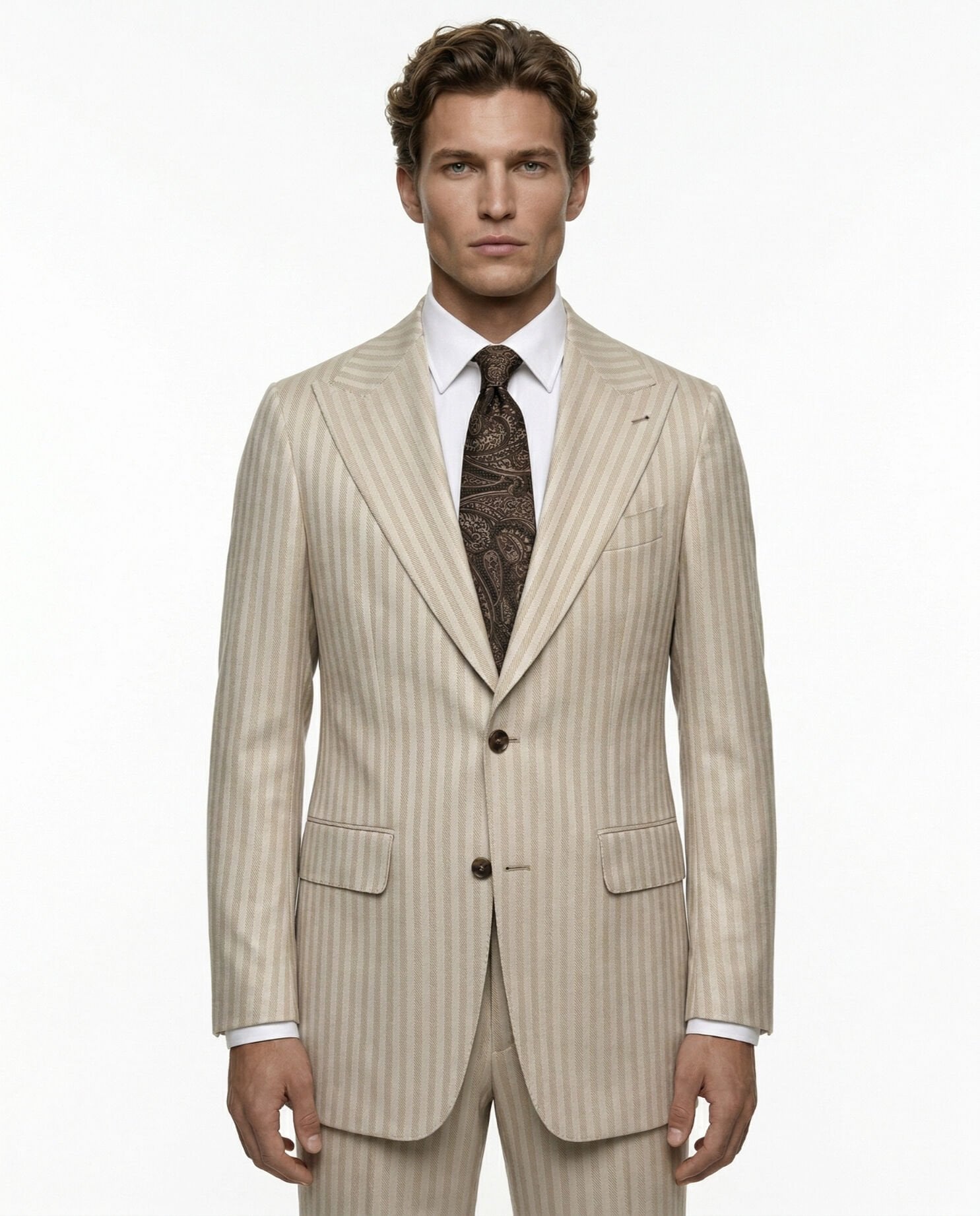 Sydney Takım Elbise Bej - 56