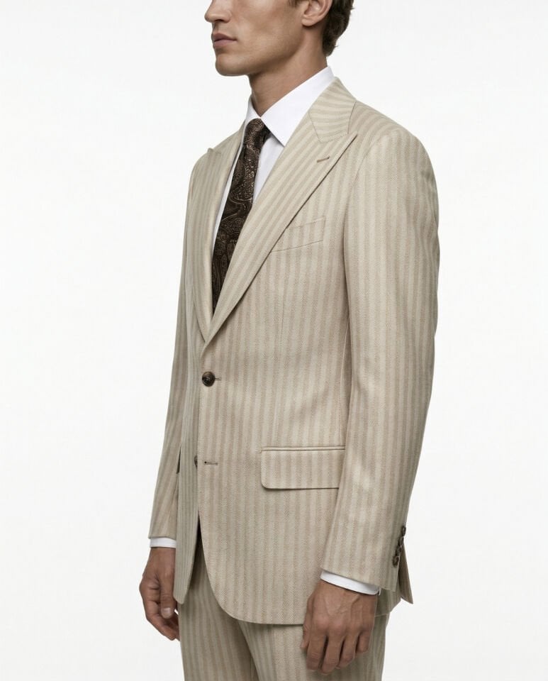 Sydney Takım Elbise Bej - 56