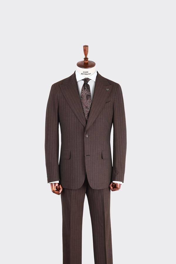 Takım Elbise Kahverengi - 46