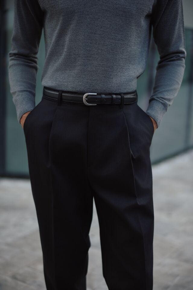 Tokyo Modern Fit Pantolon Siyah - 50