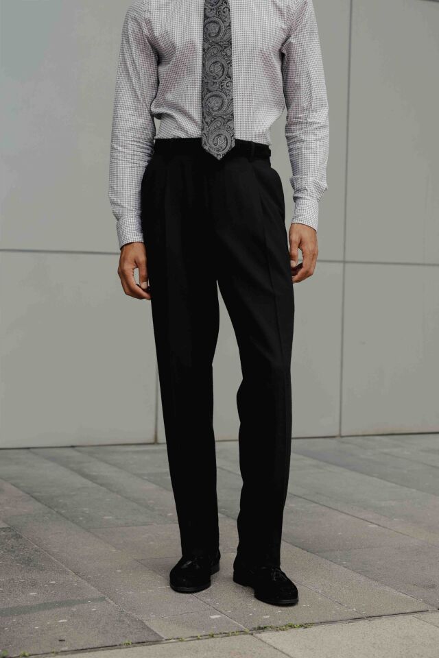 Soho Modern Fit Pantolon Siyah - 42