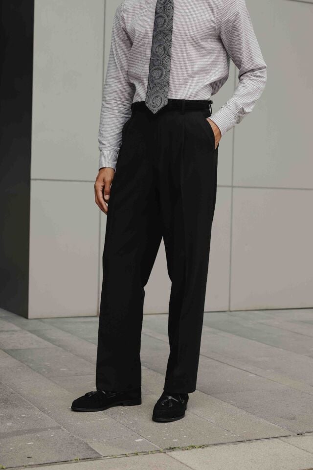 Soho Modern Fit Pantolon Siyah - 42