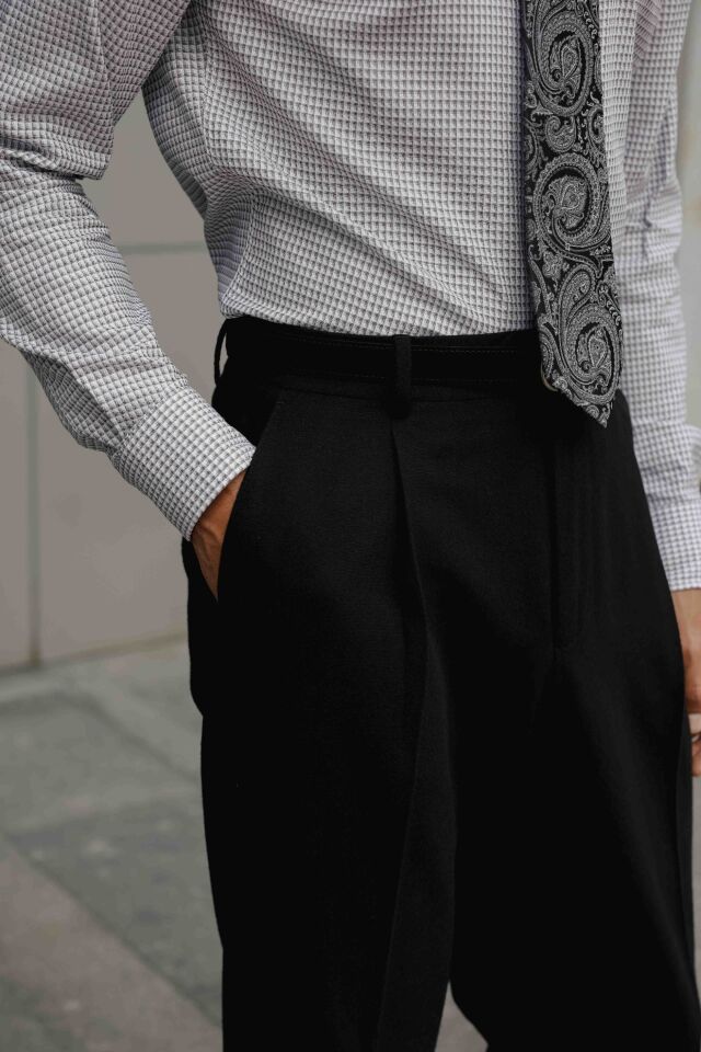 Soho Modern Fit Pantolon Siyah - 44