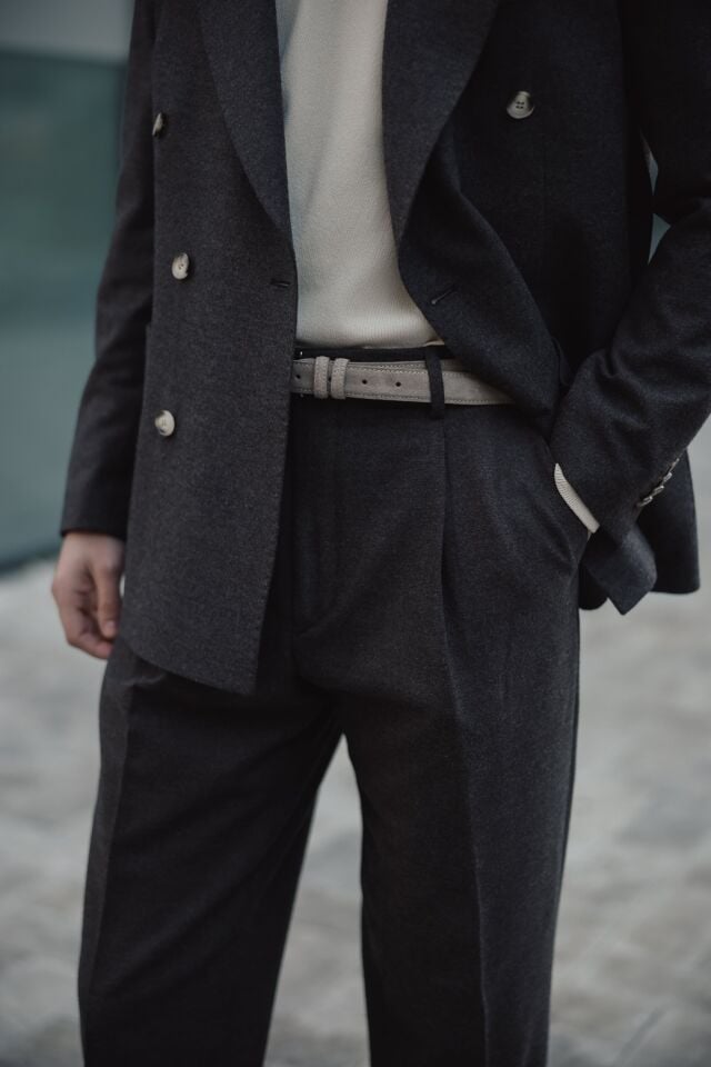 Soho Modern Fit Pantolon Kahverengi - 44