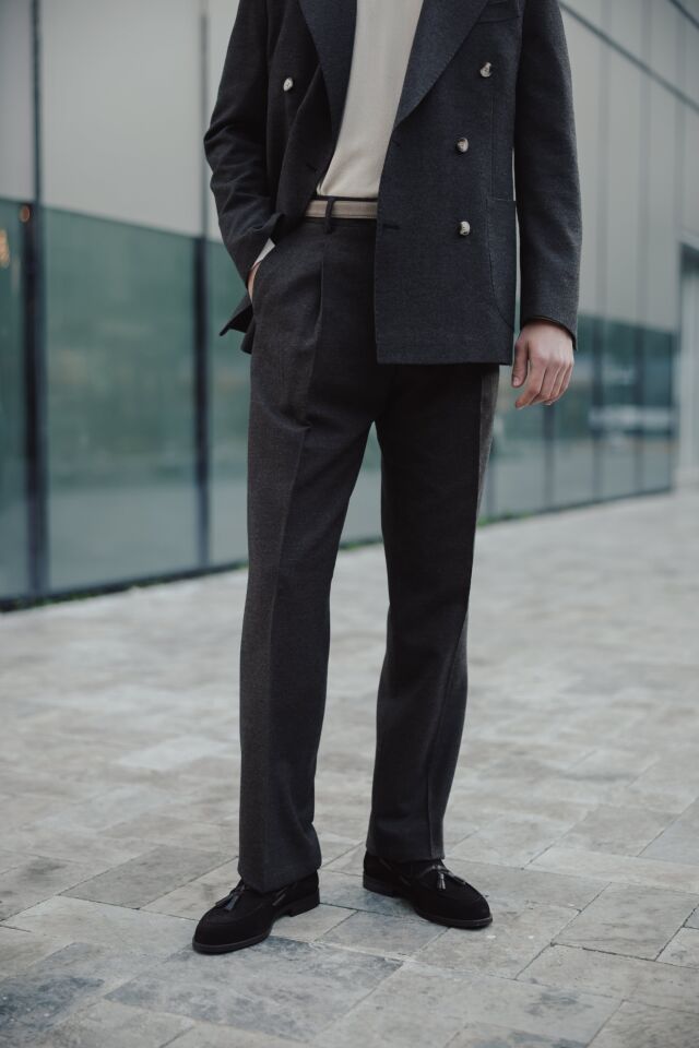 Soho Modern Fit Pantolon Kahverengi - 50