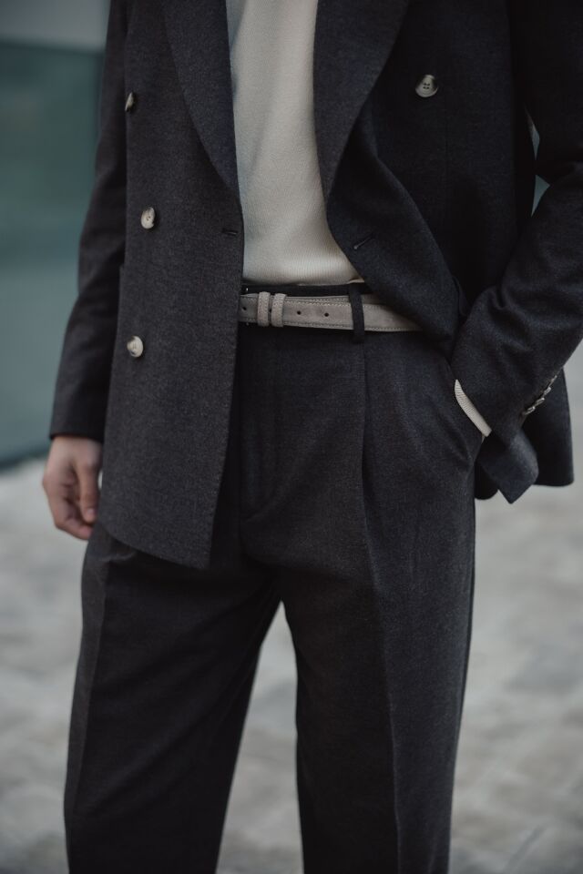 Soho Modern Fit Pantolon Kahverengi - 50