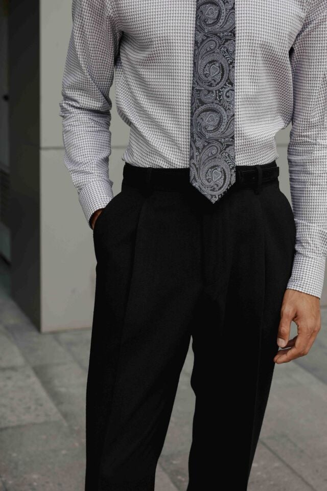 Soho Modern Fit Pantolon Siyah - 48