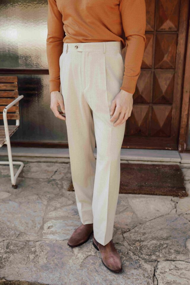 Soho Modern Fit Pantolon Bej - 40