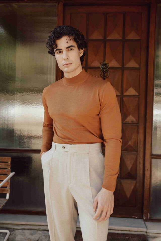 Soho Modern Fit Pantolon Bej - 44