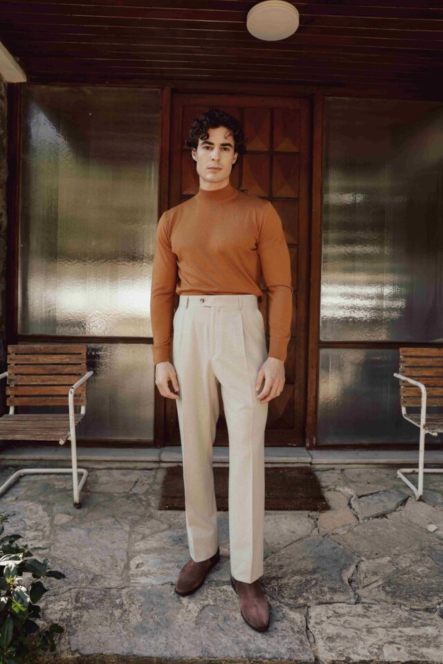 Soho Modern Fit Pantolon Bej - 46