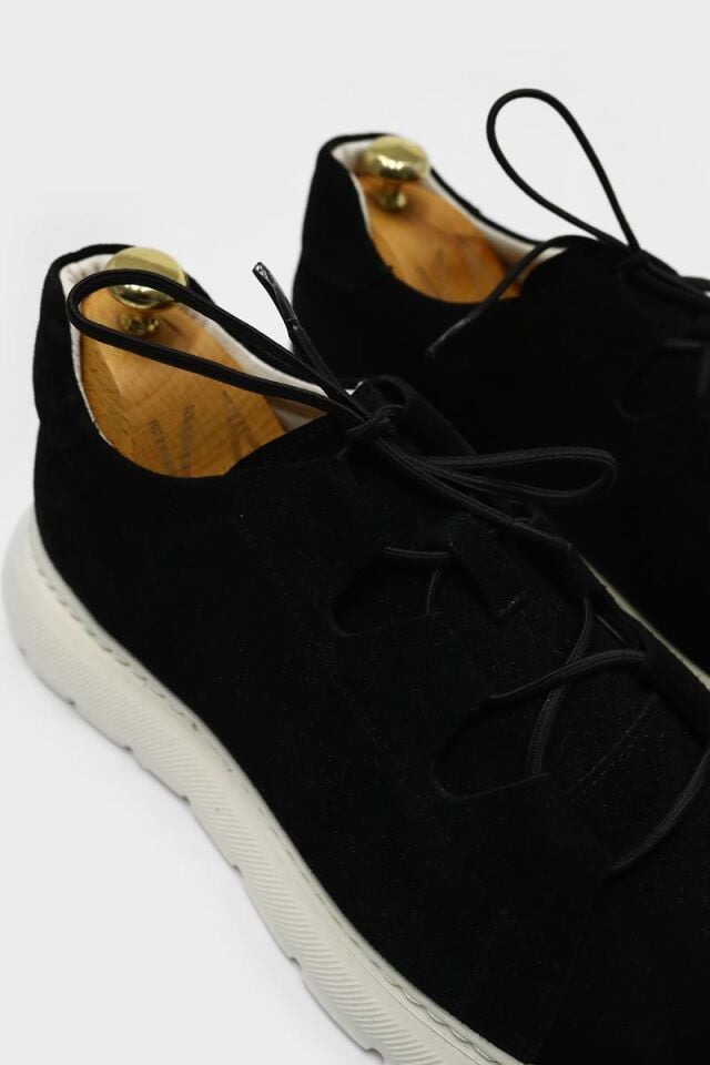 Casual Ayakkabı Siyah Süet - 44