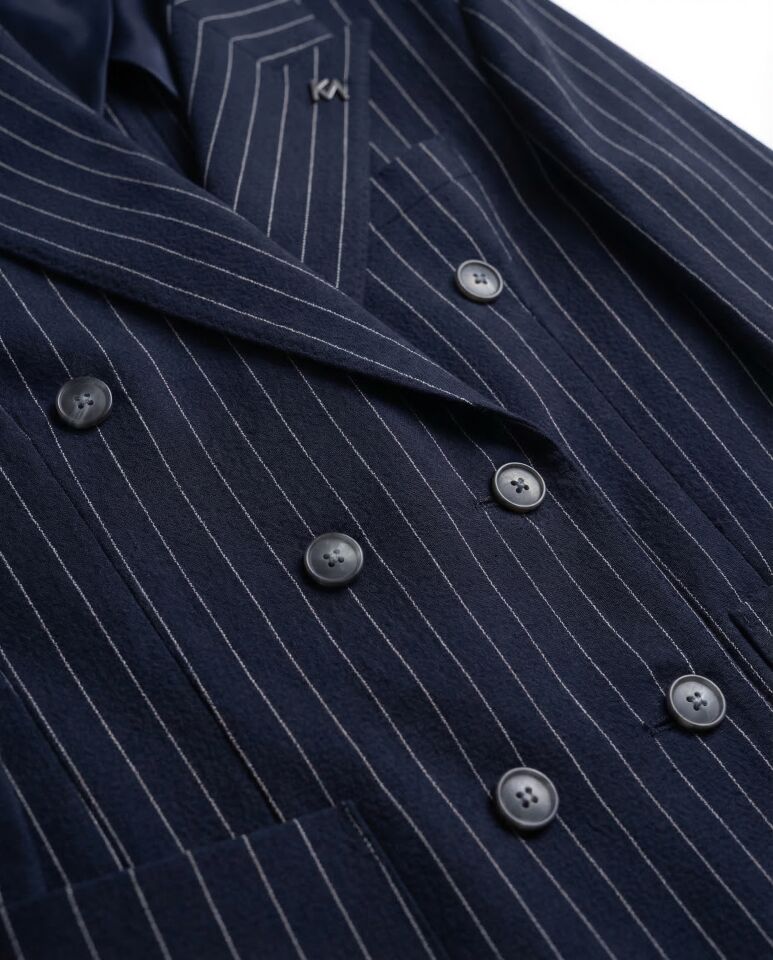 Cosmo  Kruvaze Ceket Lacivert - 52