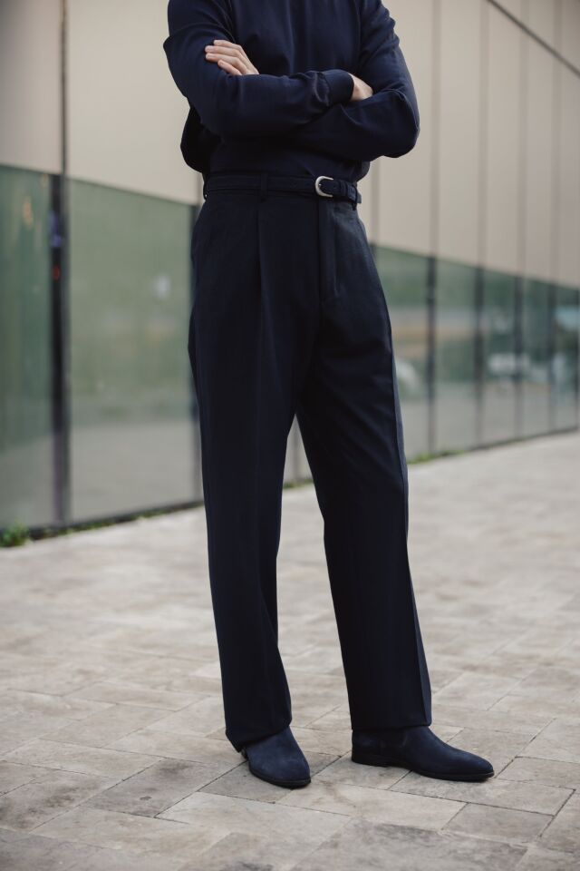 Soho Modern Fit Pantolon Lacivert - 42