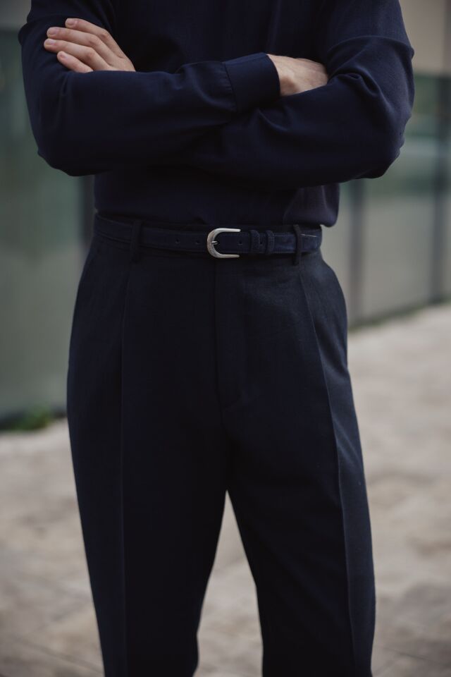 Soho Modern Fit Pantolon Lacivert - 48