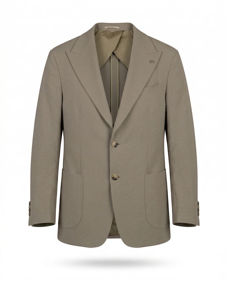 Grid Ceket Taş - 52