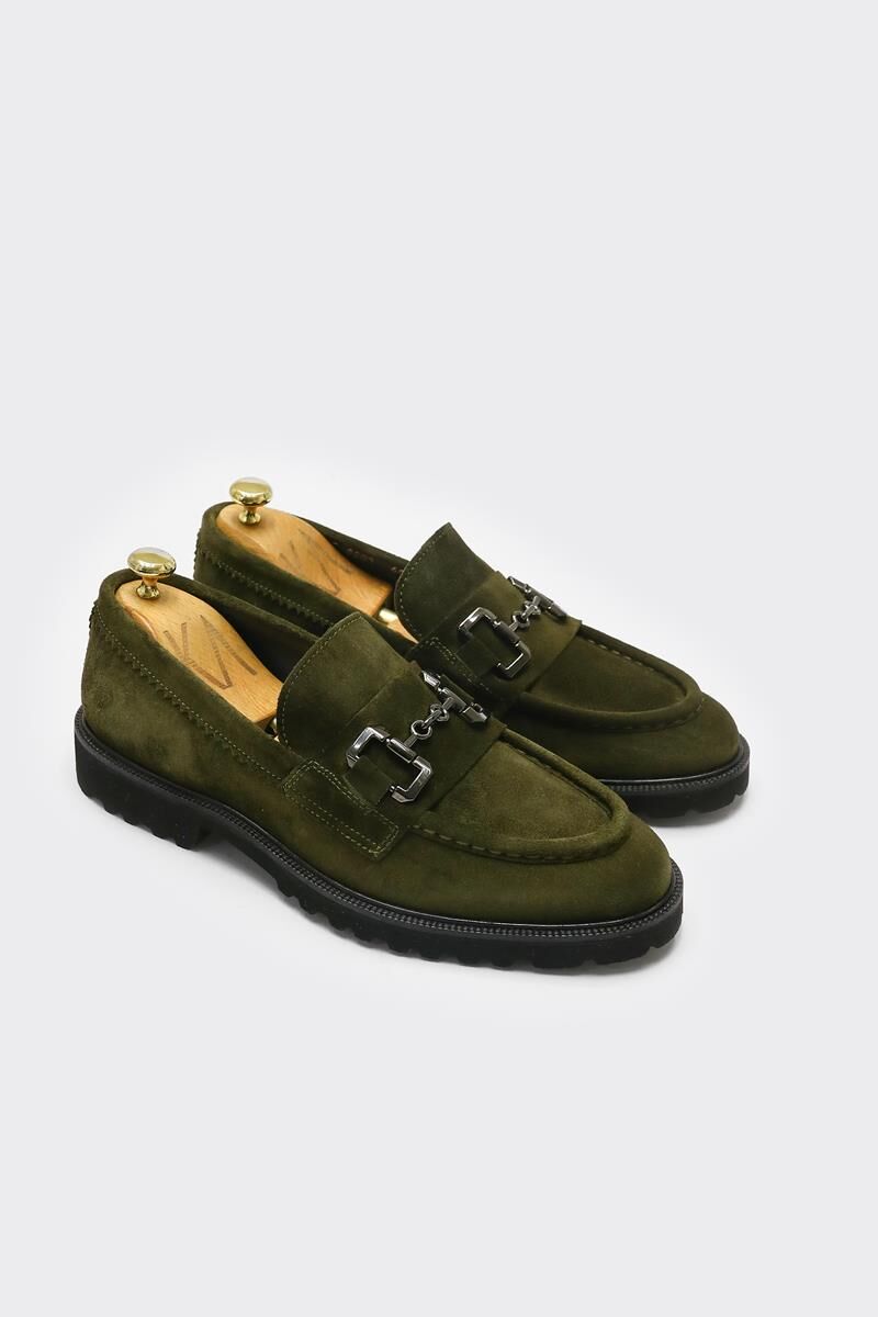 Casual Ayakkabı Haki Süet - 40