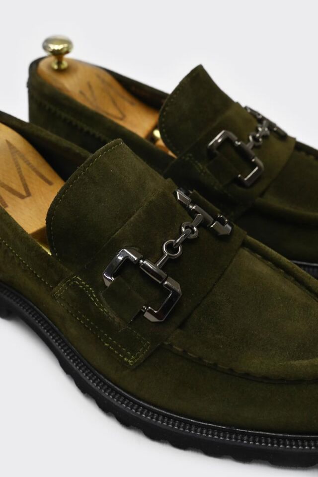 Casual Ayakkabı Haki Süet - 41