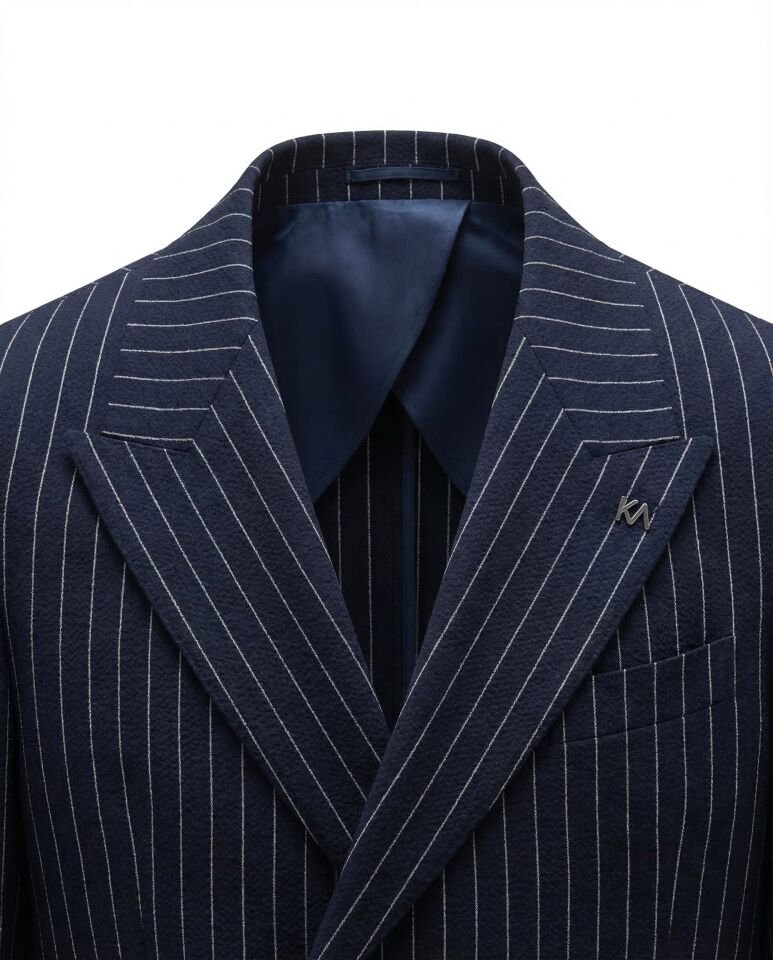 Cosmo  Kruvaze Ceket Lacivert - 54