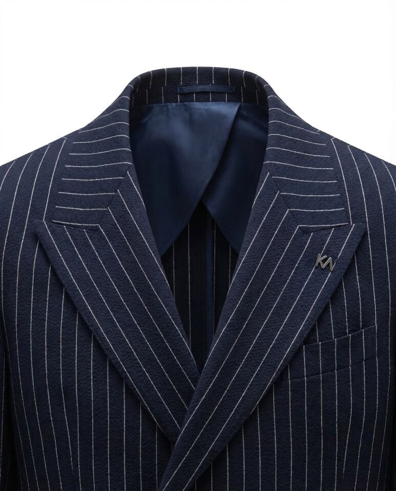 Cosmo  Kruvaze Ceket Lacivert - 54