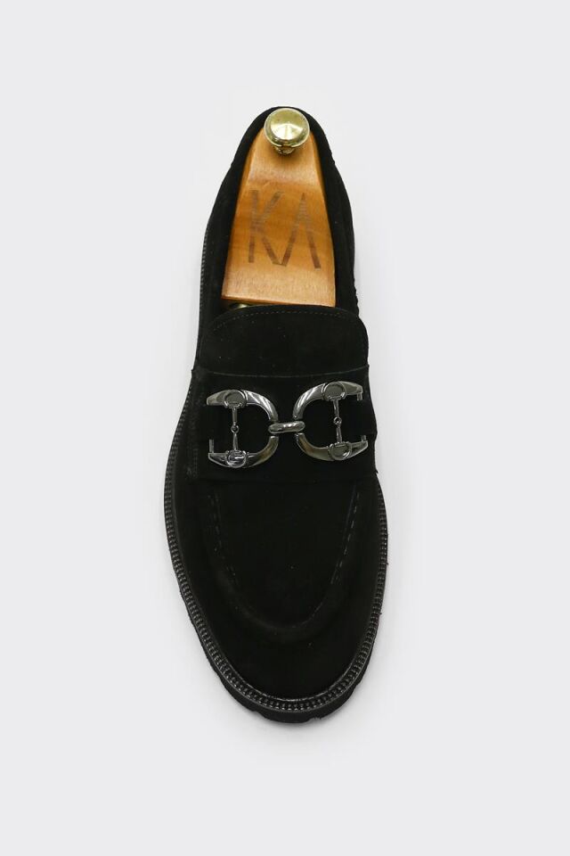 Casual Ayakkabı Siyah Süet - 43