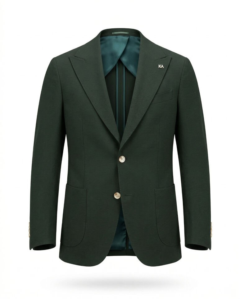 Grid Ceket Haki - 56