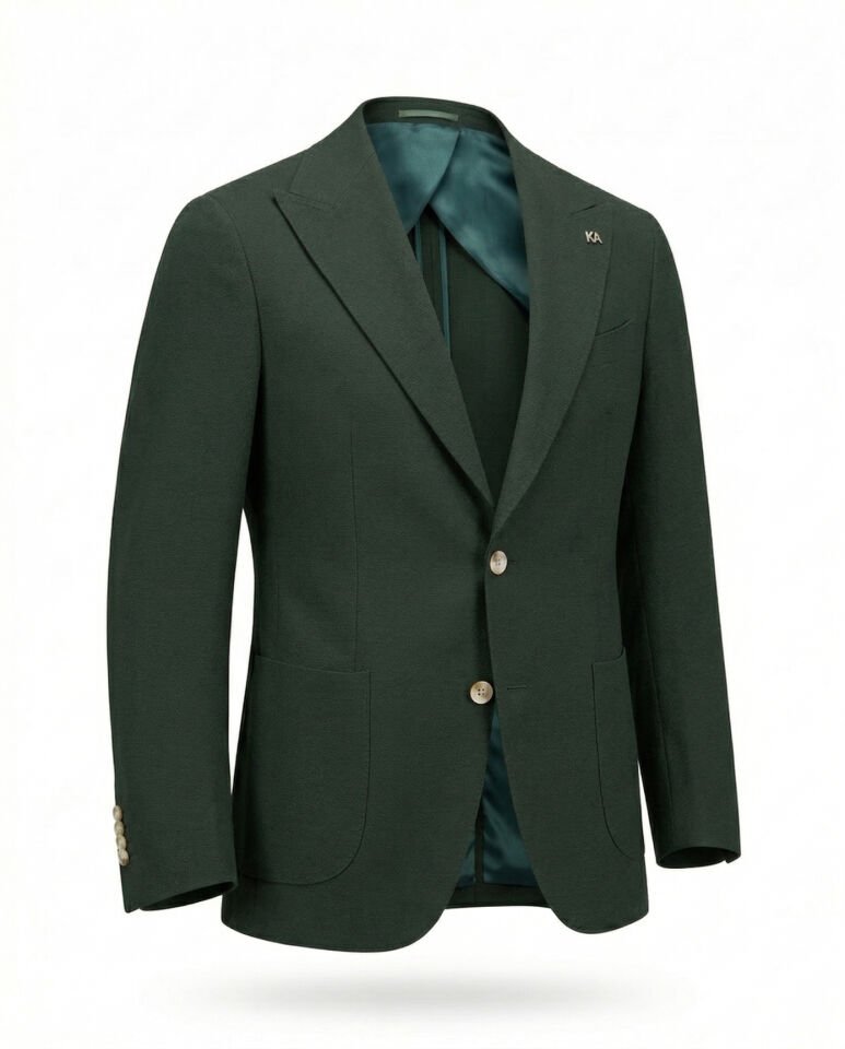 Grid Ceket Haki - 56