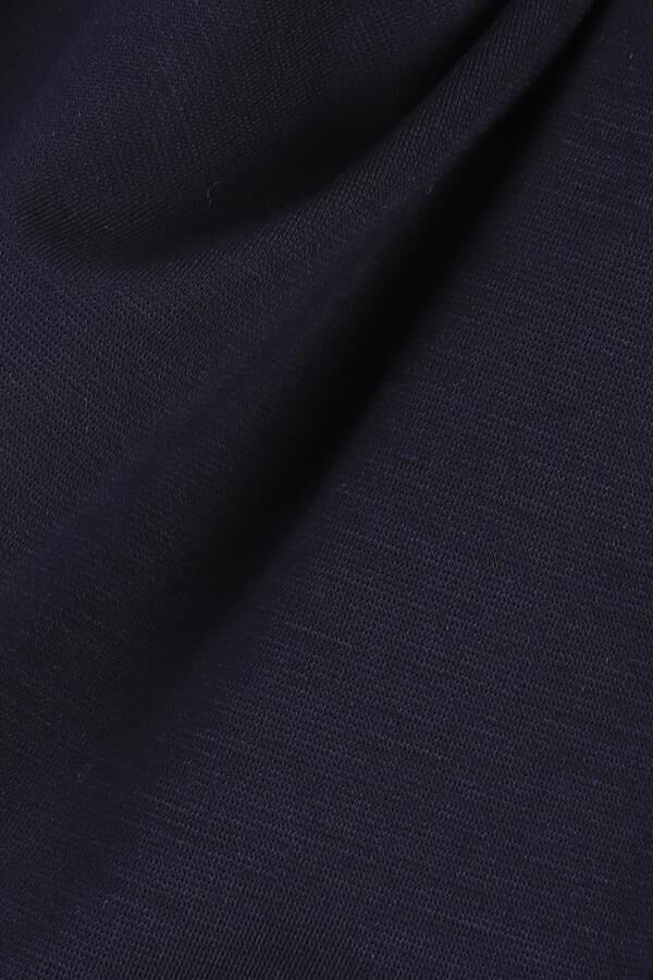 Bis.Yaka K.Kol T-Shirt Lacivert - XL