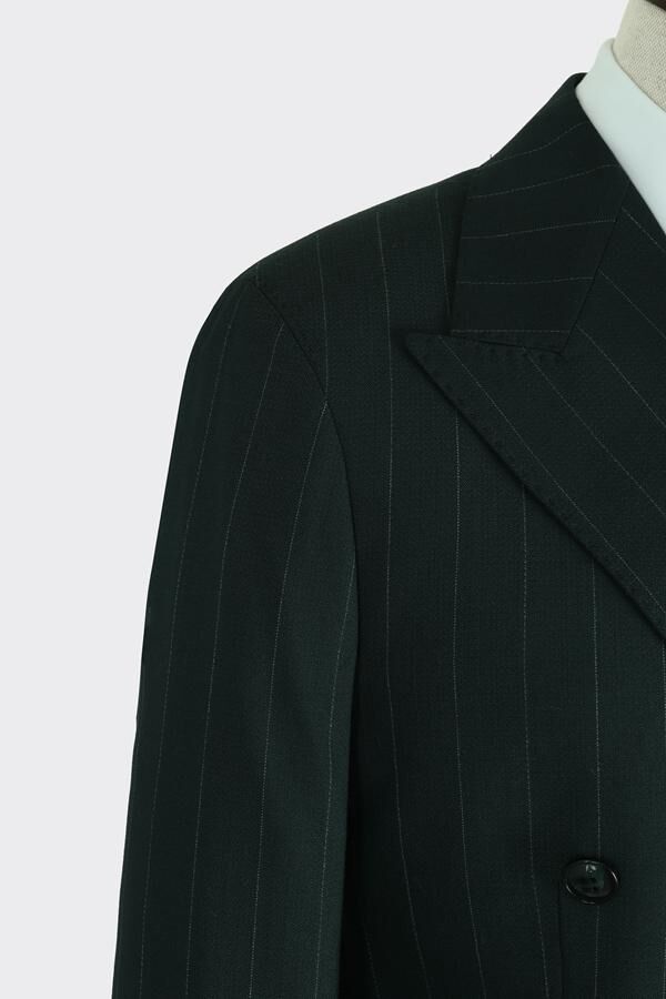 Kruvaze Takım Elbise Yeşil - 56