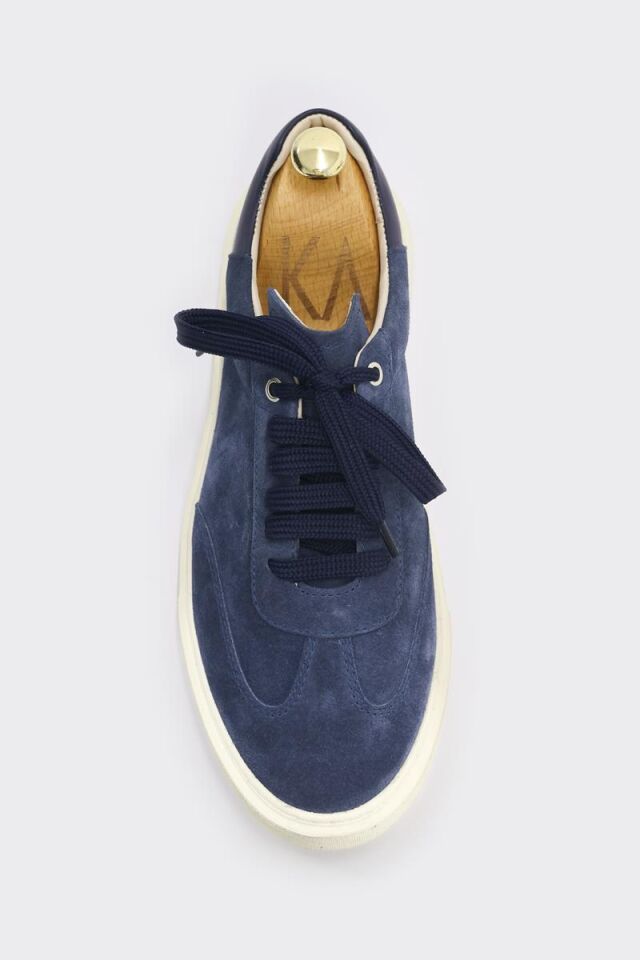 Casual Ayakkabı Lacivert Süet-Lacivert Napa - 41