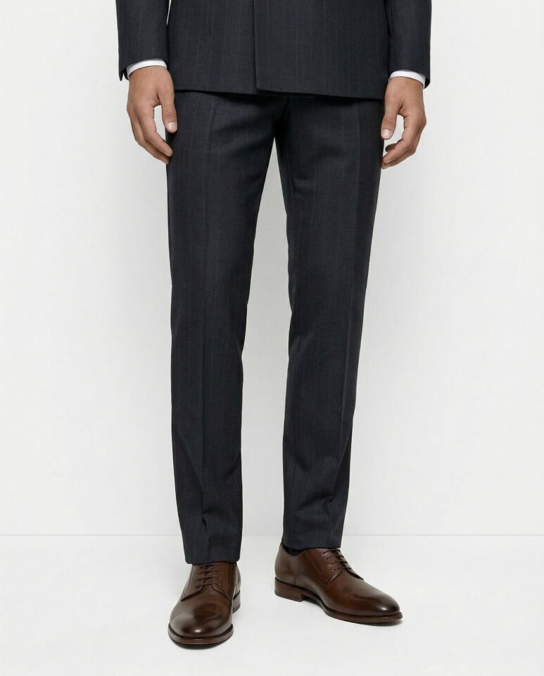 Angelico Kruvaze Takım Elbise Lacivert - 56