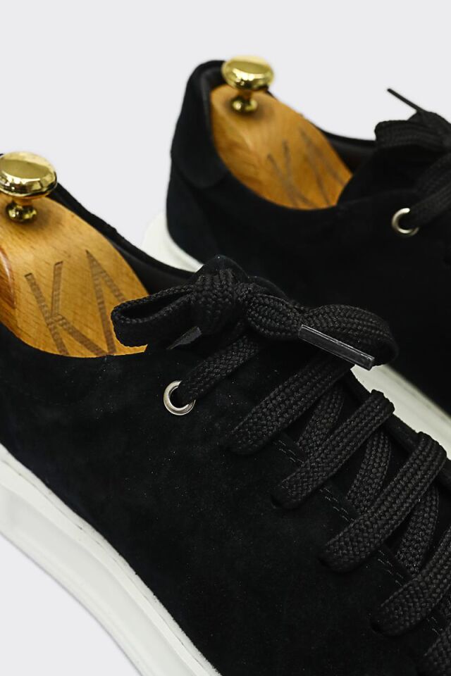 Casual Ayakkabı Siyah Süet - 42