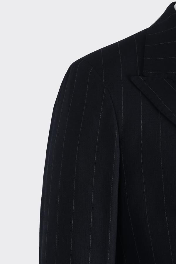 Kruvaze Takım Elbise Koyu Lacivert - 54