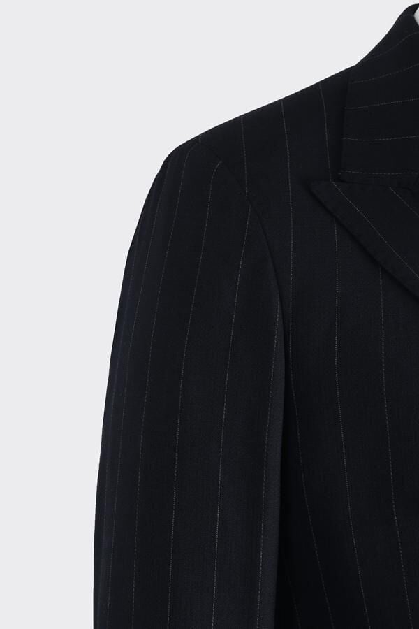 Kruvaze Takım Elbise Koyu Lacivert - 56