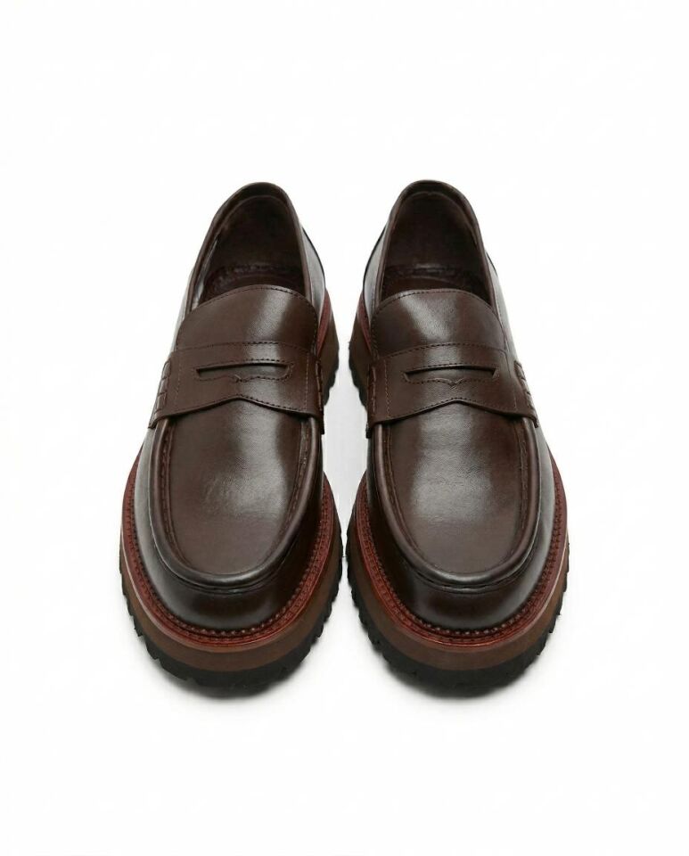 Loafer Ayakkabı Acı Kahve Santo - 41