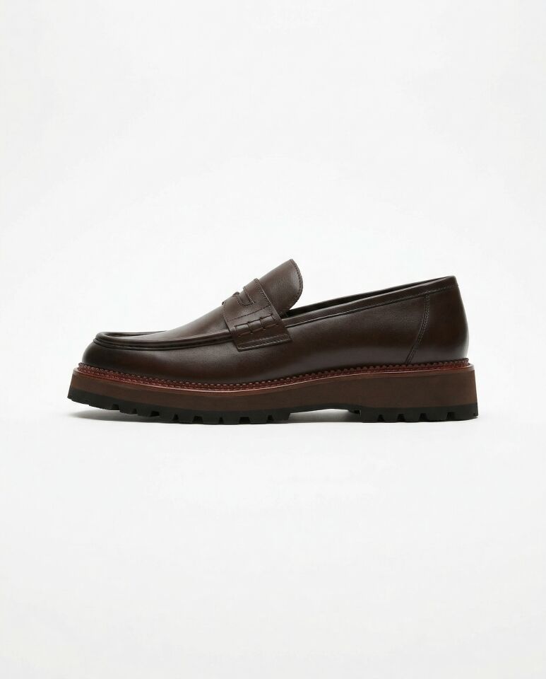 Loafer Ayakkabı Acı Kahve Santo - 41