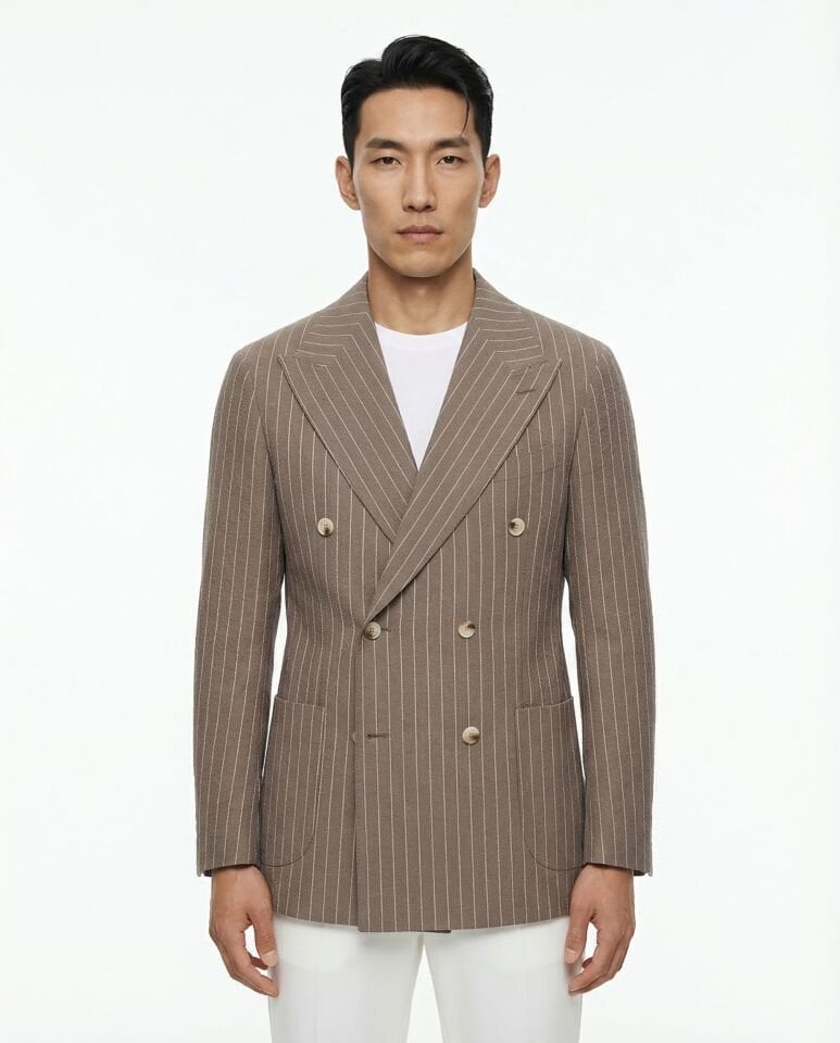 Cosmo  Kruvaze Ceket Vizon - 46