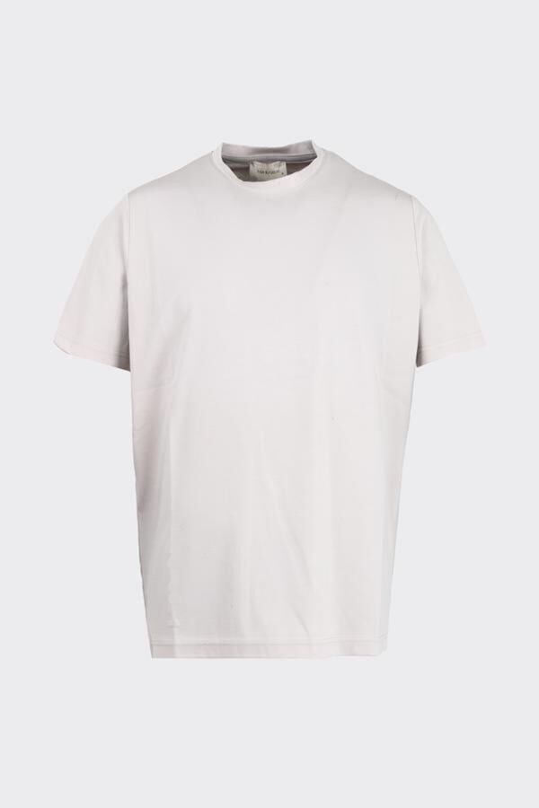 Bis.Yaka K.Kol T-Shirt Bej - XXL