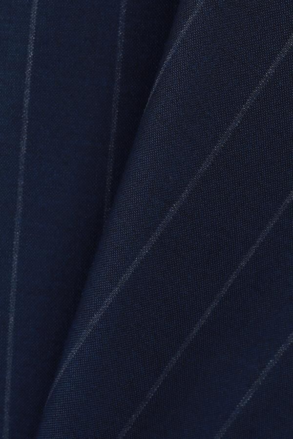 Kruvaze Takım Elbise Açık Lacivert - 56