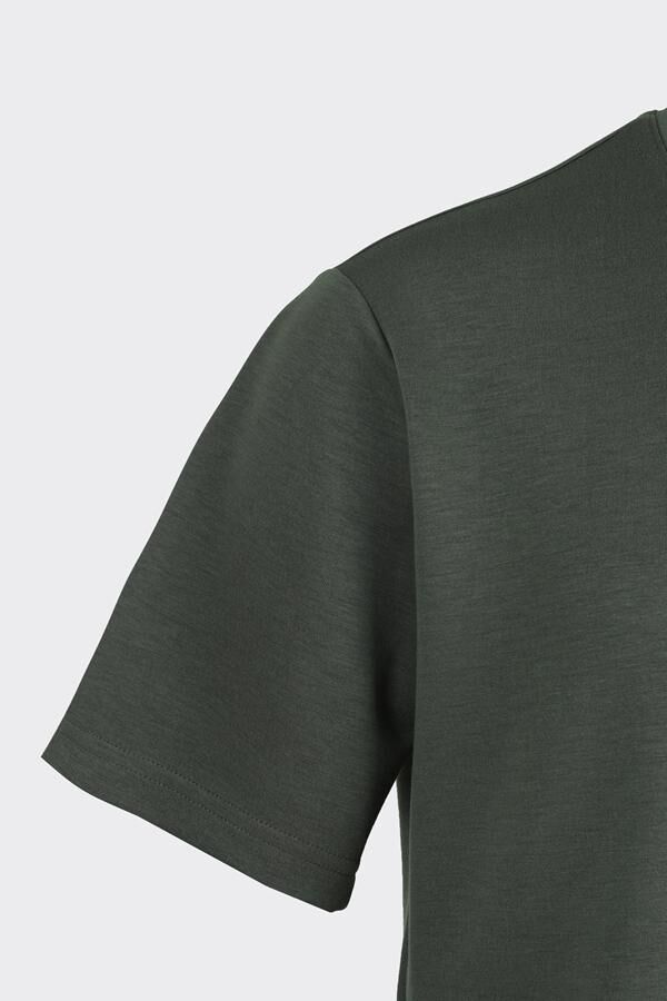 Bis.Yaka K.Kol T-Shirt Haki - XXL