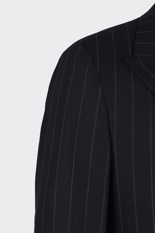 Kruvaze Takım Elbise Lacivert - 48