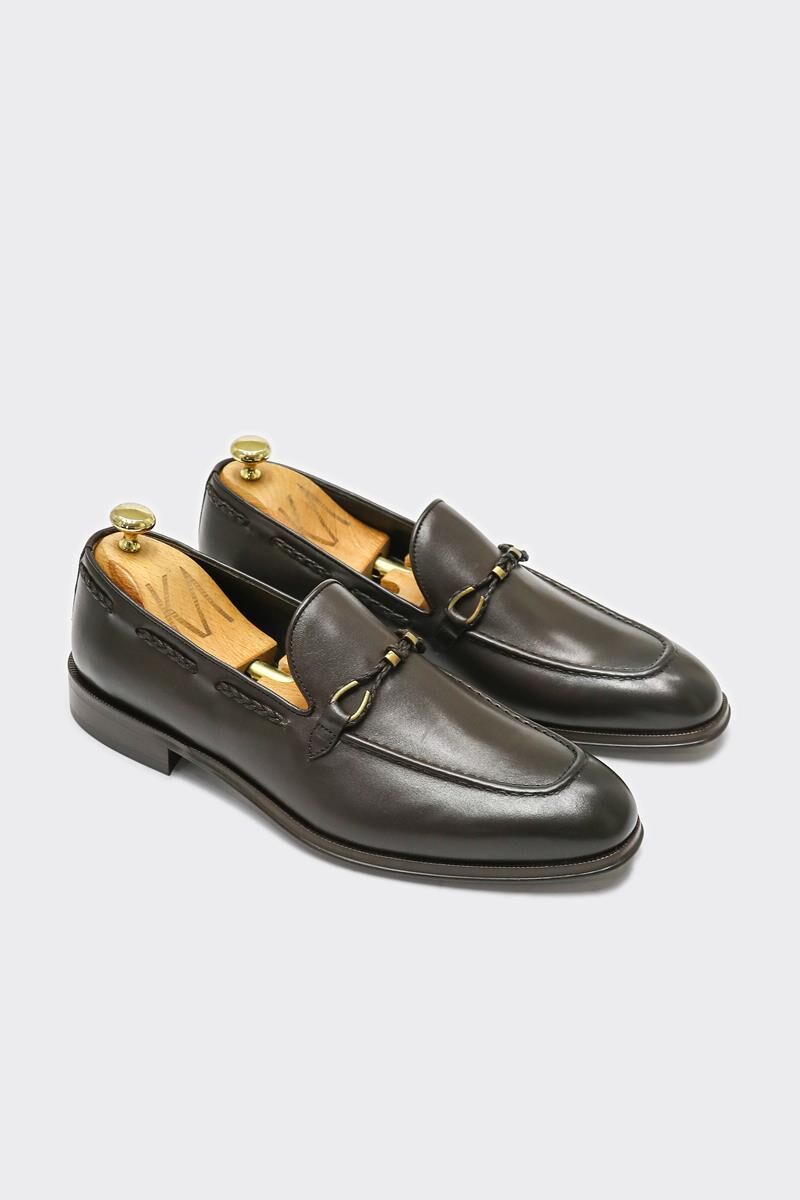 Klasik Ayakkabı Acı Kahve Santo - 44