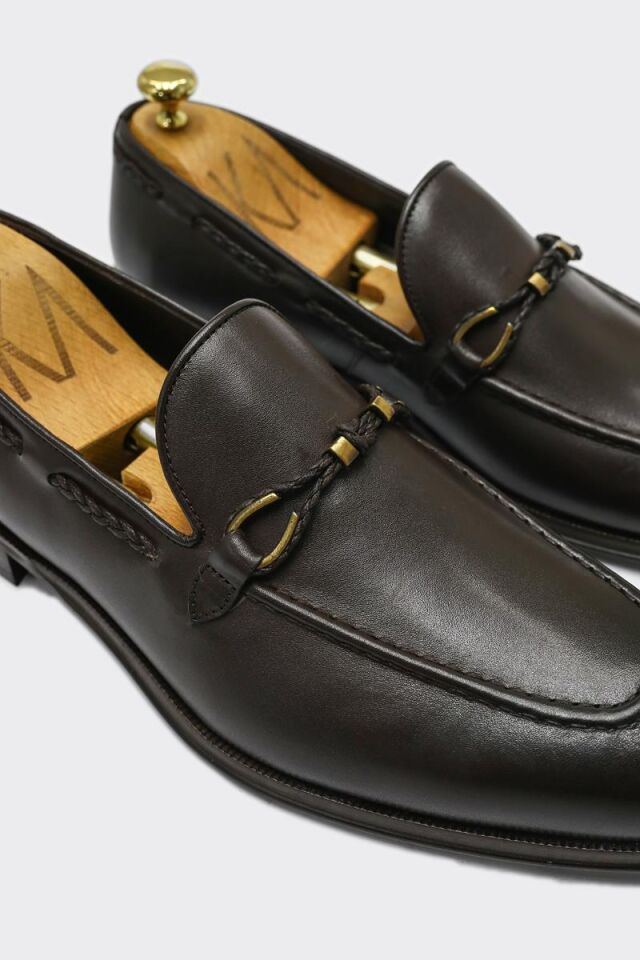 Klasik Ayakkabı Acı Kahve Santo - 44