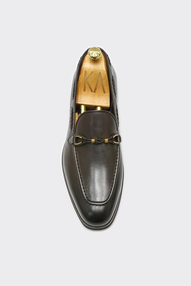 Klasik Ayakkabı Acı Kahve Santo - 44