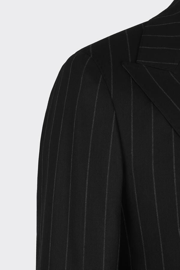 Kruvaze Takım Elbise Siyah - 54