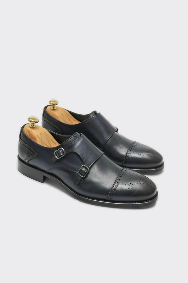 Klasik Ayakkabı Lacivert Santo - 43